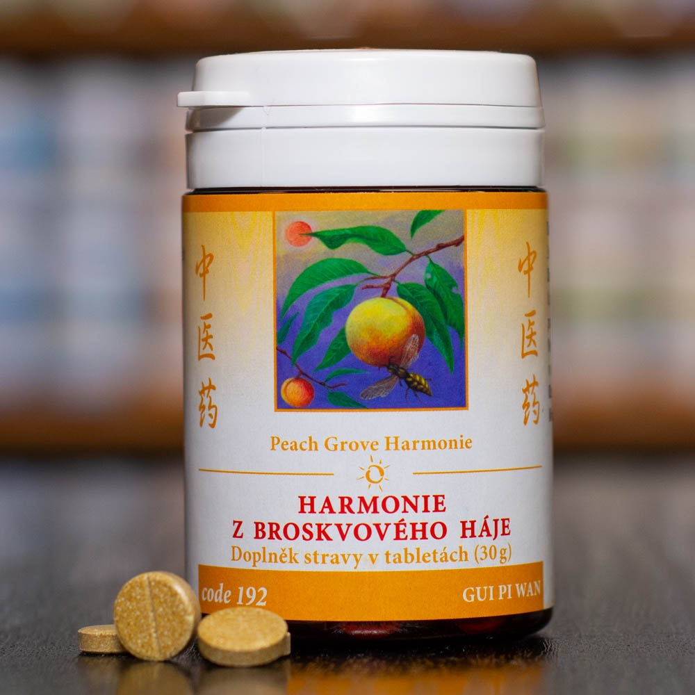 Harmonie broskvového háje