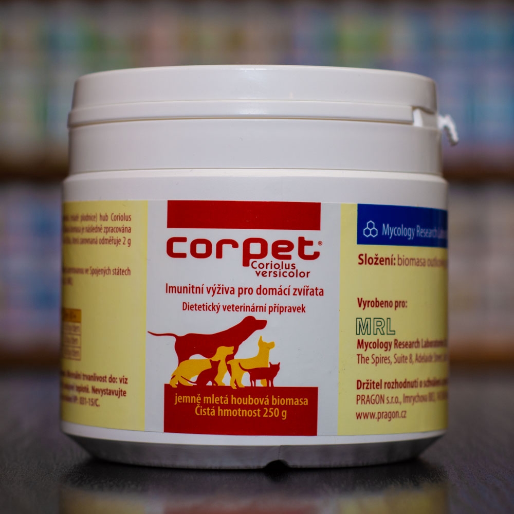 Corpet–MRL mycélium-biomasa 